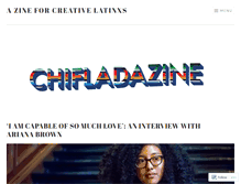 Tablet Screenshot of chifladazine.com